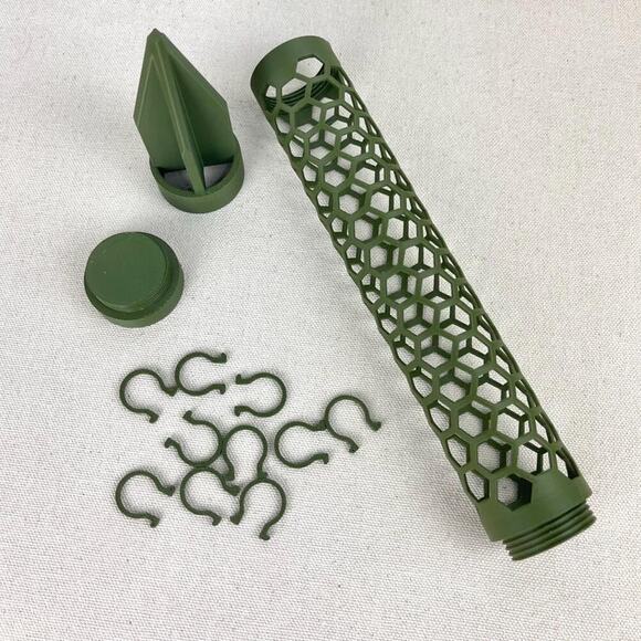 Hexagon Moss Pole, Moss Pole Set, Stackable Plant Support, Climbing Houseplants - Picture 1 of 9